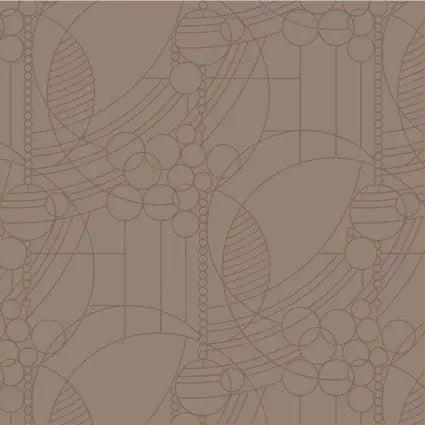 Brown Earth Palette March Balloons Cotton Wideback Fabric per yard