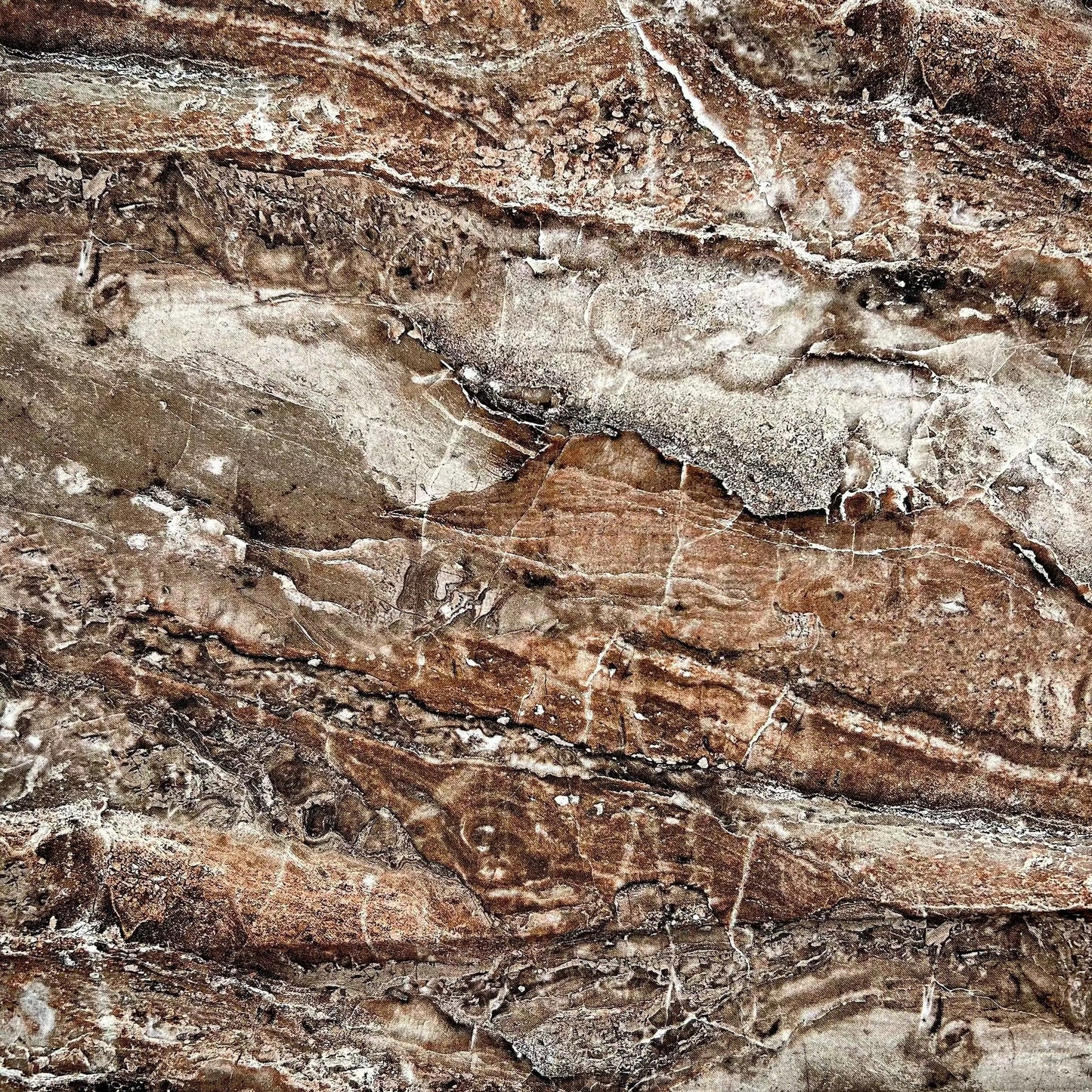 Brown Latte Surfaces Cotton Wideback Fabric per yard