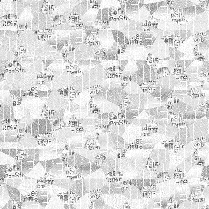 Black And White Abstract Cotton Wideback Fabric per yard
