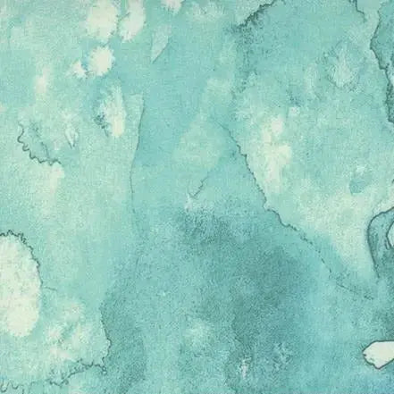 Blue Aqua Frost Flow Cotton Wideback Fabric Per Yard