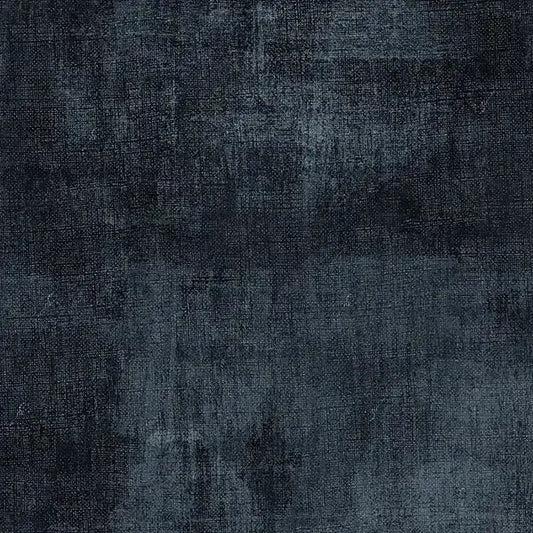 Blue Dark Denim Dry Brush Cotton Wideback Fabric per yard