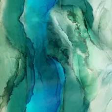 Blue Deep Blue Cotton Wideback Fabric per yard