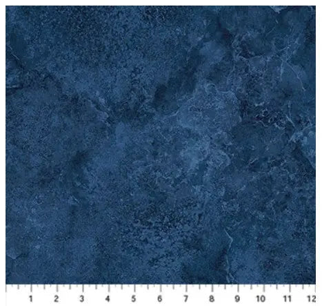 Blue Stonehenge Basics Flannel Wideback Fabric per yard