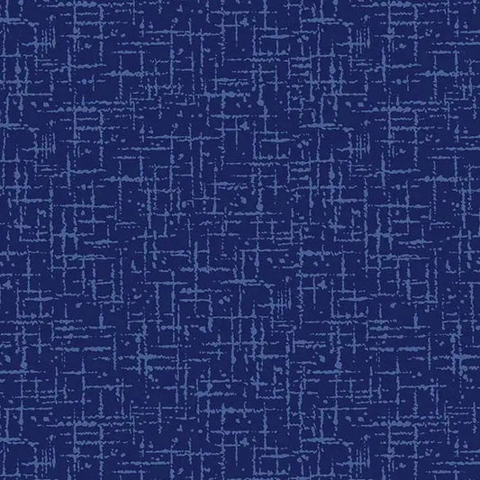 Blue Sisal Cotton Wideback Fabric Per Yard