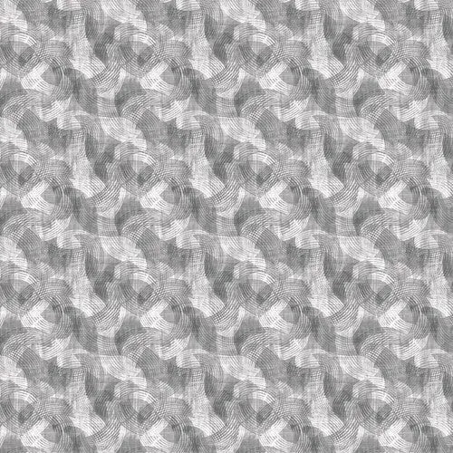 Gray Crescent Cotton Wideback Fabric per yard