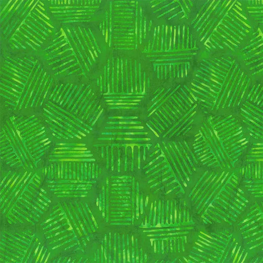 Hexies Avacado 81700-75 Cotton 44"/45" Fabric Per Yard