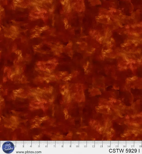 Vermilion Orange Color Stories Cotton Wideback Fabric per yard