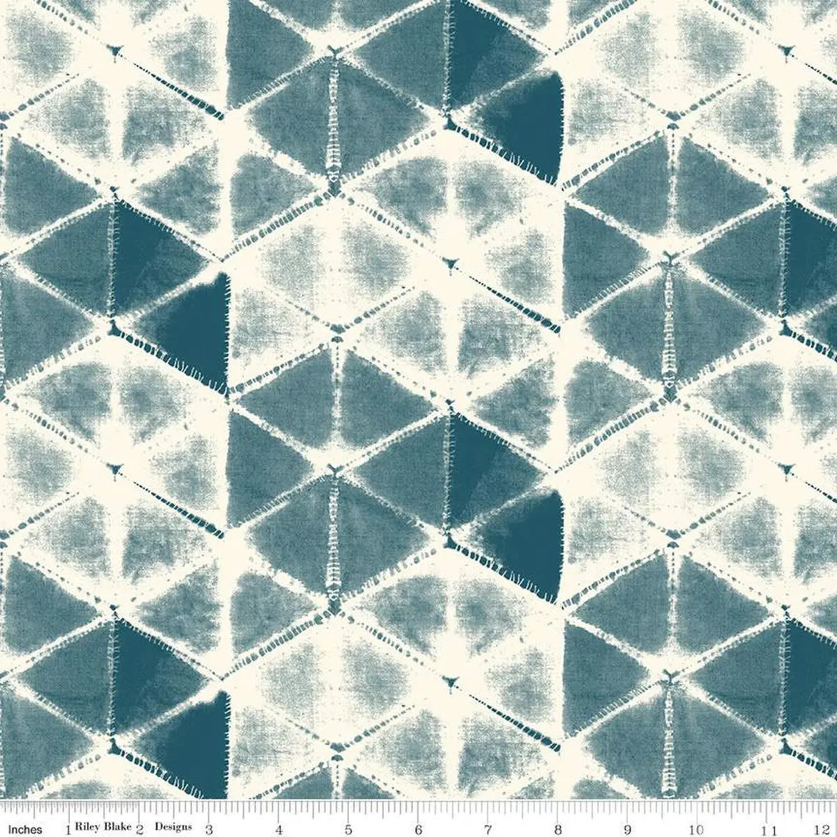 White Eden Shibori Stargazer Wideback Fabric Per Yard