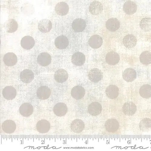 White Hits The Spot Grunge Cotton Wideback Fabric Per Yard